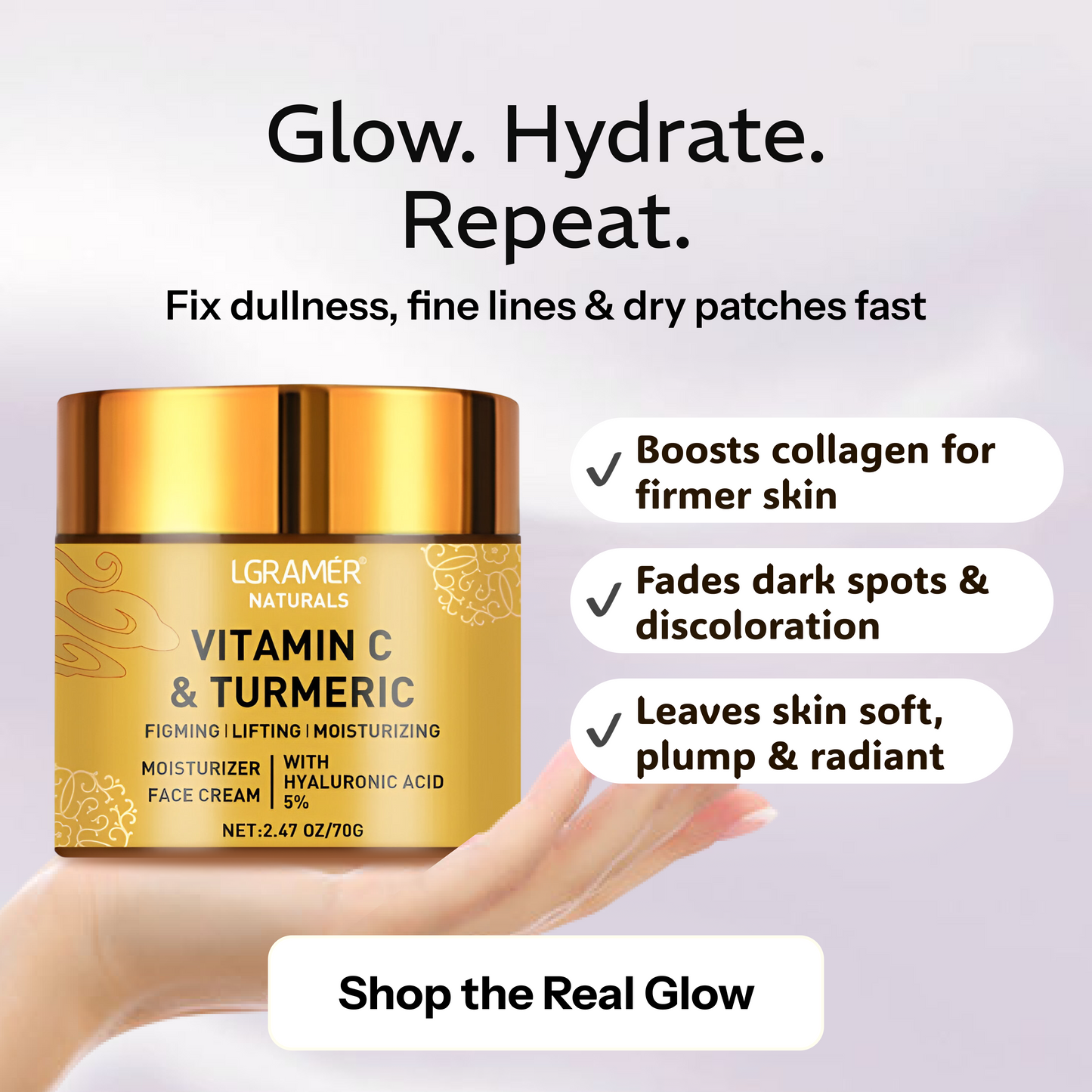 Alueve™ Golden C+ Hydration Cream